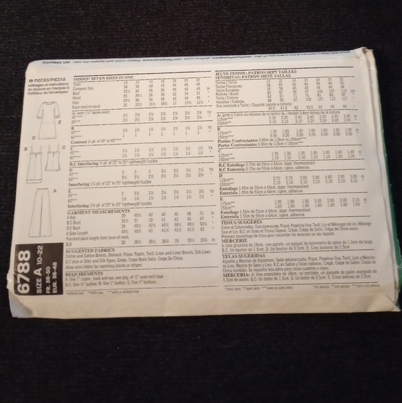 UNCUT sewing patterns - Picture 3 of 9